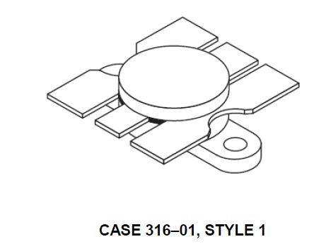 MRF454工業商業和業余無線電設備中的功率放大器  MACOM代理商