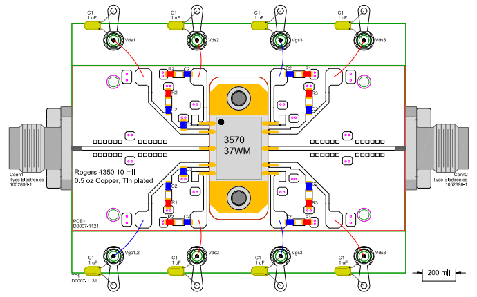 AM357037WM-SN-R寬帶微波放大器AMCOM品牌原裝現貨