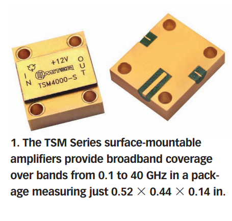 TSM系列貼片式寬帶放大器