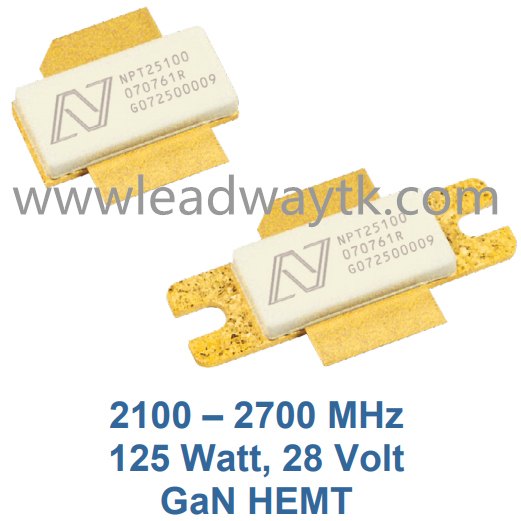 NPT25100大功率射頻晶體管125W