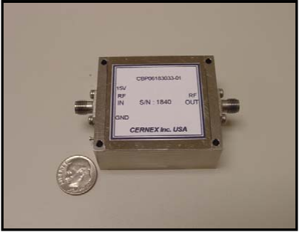 CERNEX寬帶 VHF 和 UHF 高功率放大器 (CBP)