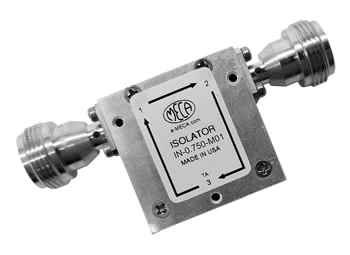 ?IN-0.750-M01 N型母頭L波段射頻隔離器MECA