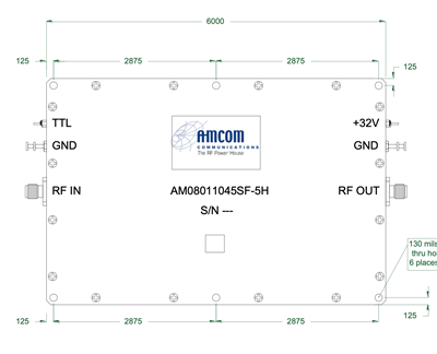 ?AM08011045SF-5H標準SSPA模塊AMCOM