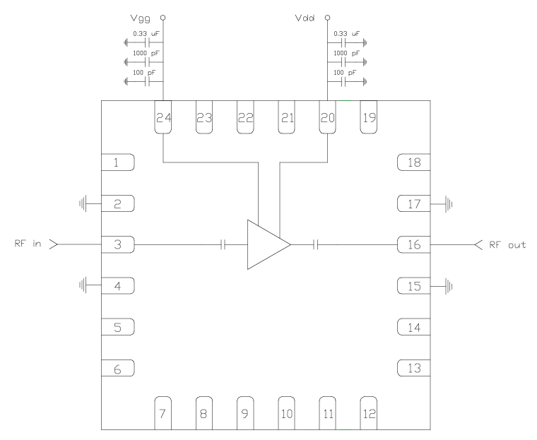 ?CMD229P4低噪聲放大器Custom MMIC原裝庫存